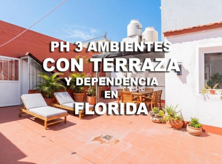 PH 3 Ambientes con Terraza y Dependencia en Venta en Florida, Vicente López